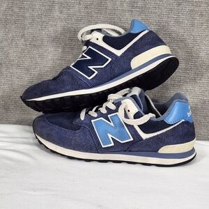 New Balance Blue and Gray Sneakers